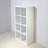 Smart Cube 8-Cube Organizer Storage With Opened Back Shelves Bookcase