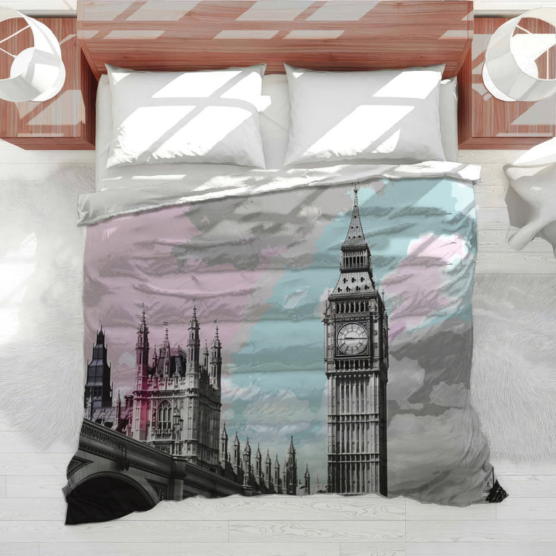 Big Ben Bedding Landmark Comforter Revival, Twin XL Comforter