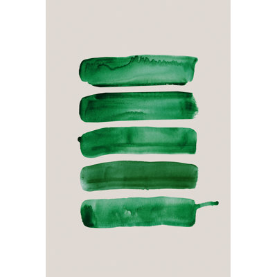 «Emerald Rows I» par Aoibhne Hogan - impression sur toile tendue