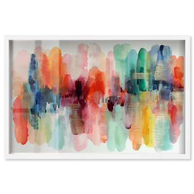 «Weave of Color I», reproduction d'art abstrait par Art Remedy