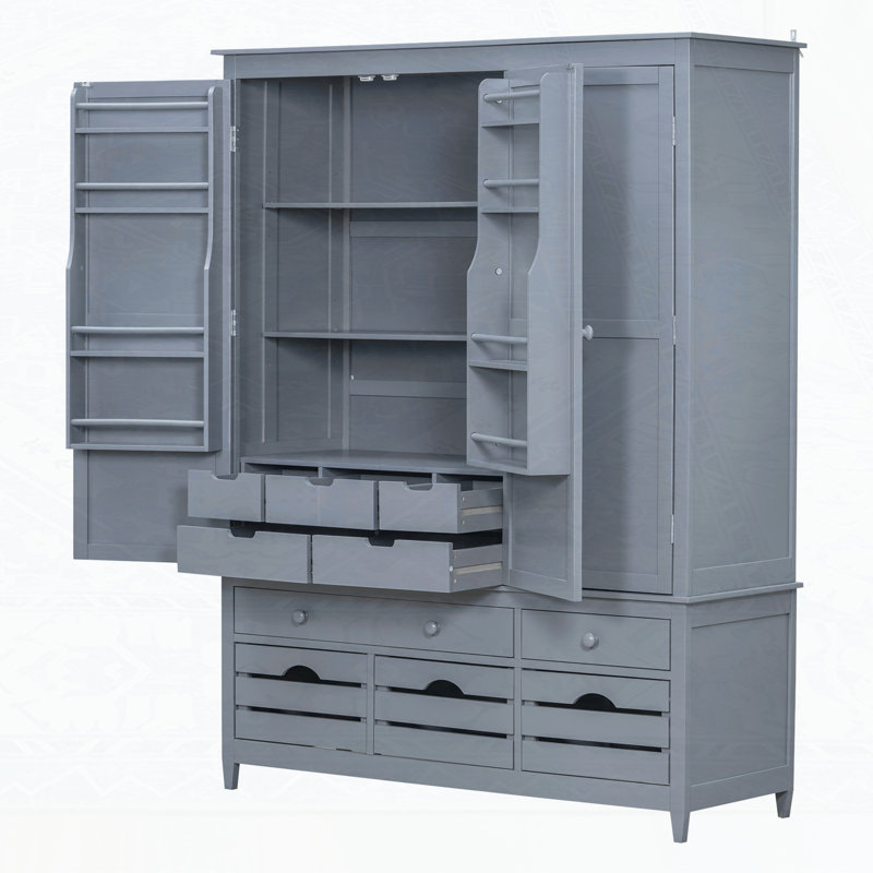 Grande armoire de rangement avec 10 tiroirs