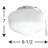 9.25'' 1 - Light Schoolhouse Ceiling Fan Light Kit-28784632
