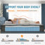 Matelas hybride à ressorts ensachés en mousse à mémoire de forme 14 po Bovedon-1911277139-1944835935