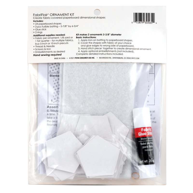 Ensemble d'ornement FabriFlair à motif de sphères Brio, diamètre de 3/3 / 8 po