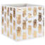 Ensemble de cubes ananas en tissu non tissé-682485
