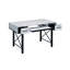 Bureau d'ordinateur antique blanc et noir-1361466265