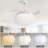Donnice 42'' Ceiling Fan with LED Lights