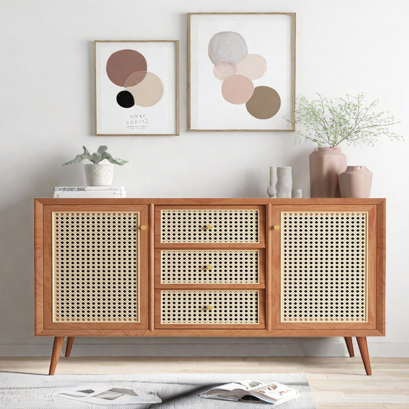 Modern Minimalist Multi-Function Sideboard Cabinet