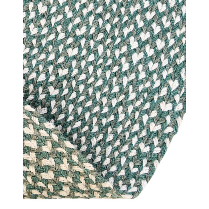  Tapis en jute tressé Tweed, Rond 10pi