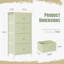 Commode de rangement 4 tiroirs Enegess-1833467924