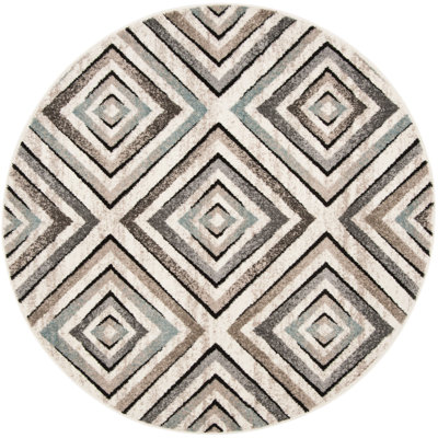 Tapis géométrique Brynlea Performance