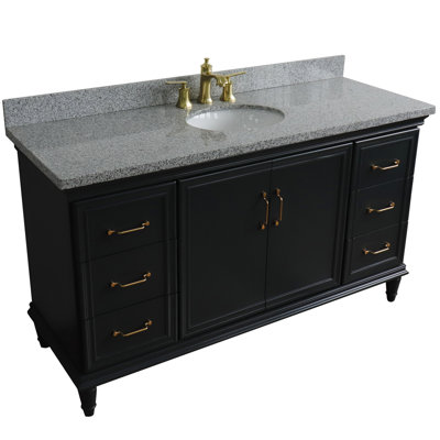 Ensemble de meuble-lavabo simple Fountainbleau