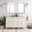 24 x 36 Inches Recessed Or Surface Mounted Arched Medicine Cabinet with Adjustable Shelves-1930584674