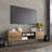 Mohseena Mid Century Modern Tv Stand For Up To 80" Tvs With Storage Cabinets And Open Shelf-1097676534