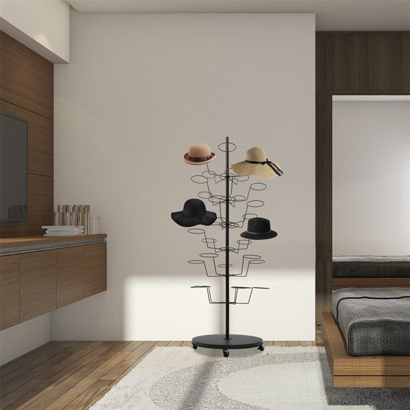 Danti 6-Tier Hats Display Rack 30 Hat Holders