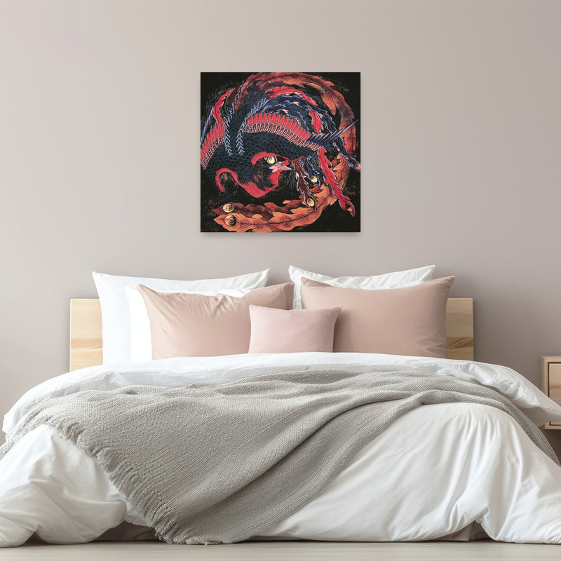 Reproduction d'art mural Phoenix, H 32 po x l 32 po