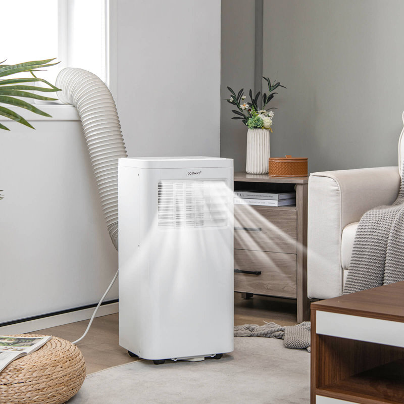10000 BTU (ASHRAE) Portable Air Conditioner with Remote
