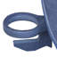 Chaise pliante d'extérieur avec table, chaise d'extérieur résistante aux intempéries, patio pour terrasse, cour arrière, balcon, bleu marine, maison et table pliables, espaces, utilisation de la chaleur