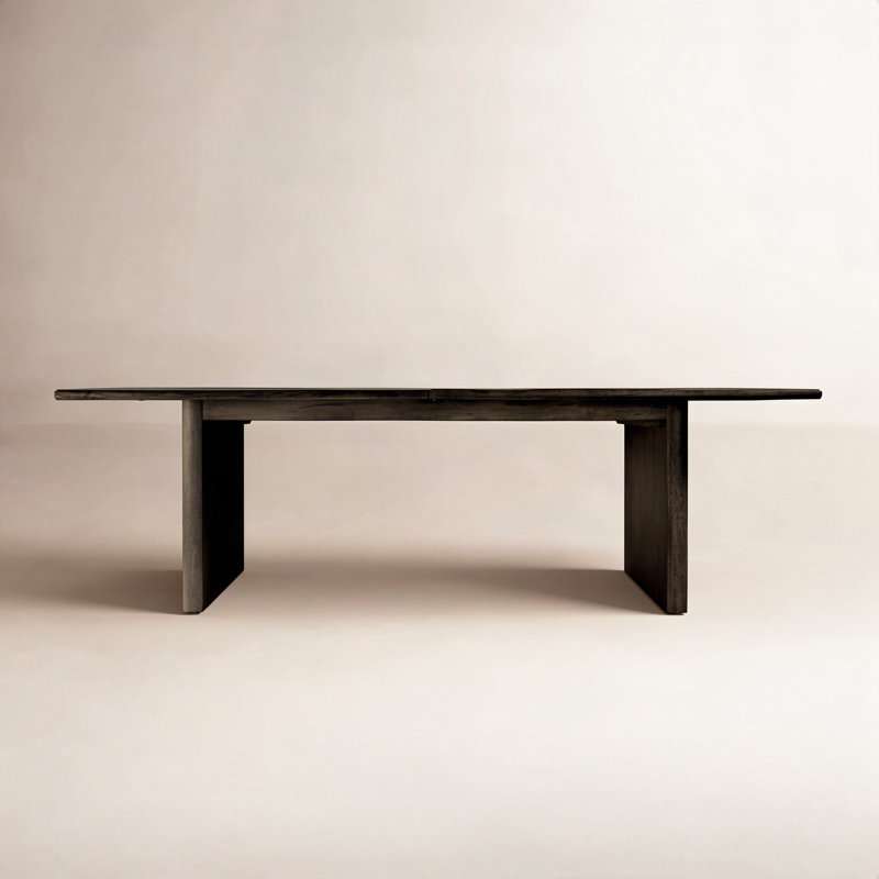 Carter 84-108" Extendable Dining Table, Coffee Brown