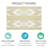 Berlauda Geometric Non-Skid Kitchen Mat-962417464