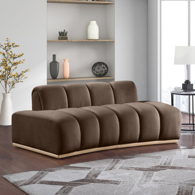 Jace Velvet Loveseat