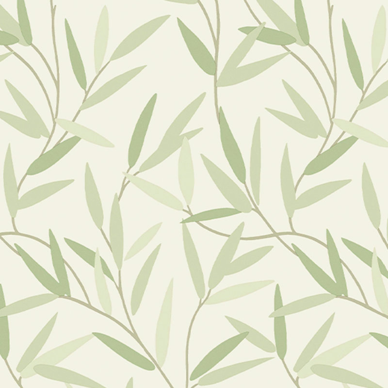 Laura Ashley Willow Leaf Wallpaper Roll, Hedgerow