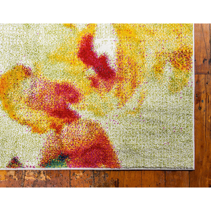 Forsan Abstract Indoor Rug, Runner 2' x 6'