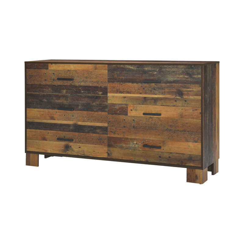 Commode double 6 tiroirs Grady