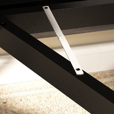 Metal Base Dining Table