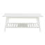 Table basse en bois massif blanc l 47 po Ailani-807642048