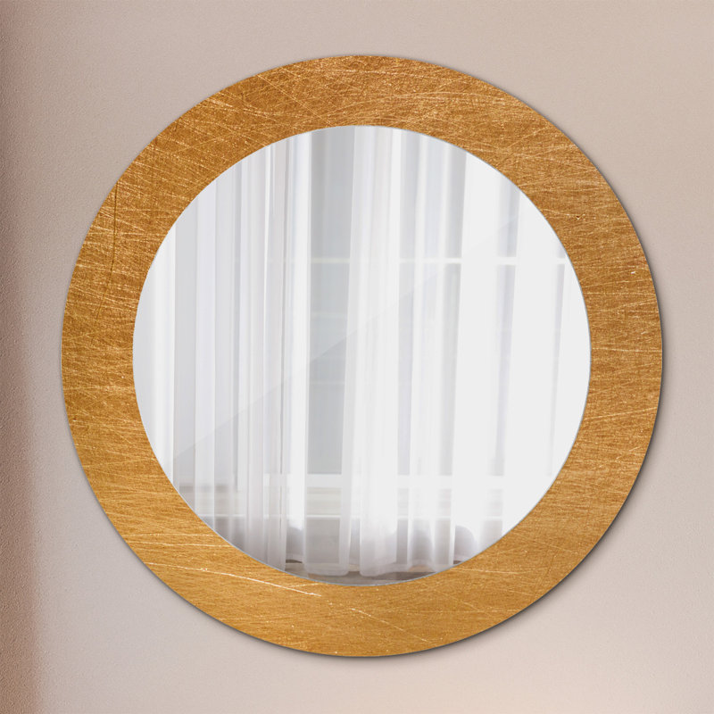 Huldar Glass Flat Wall Mirror