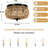 Dimmable Circle Ceiling Light