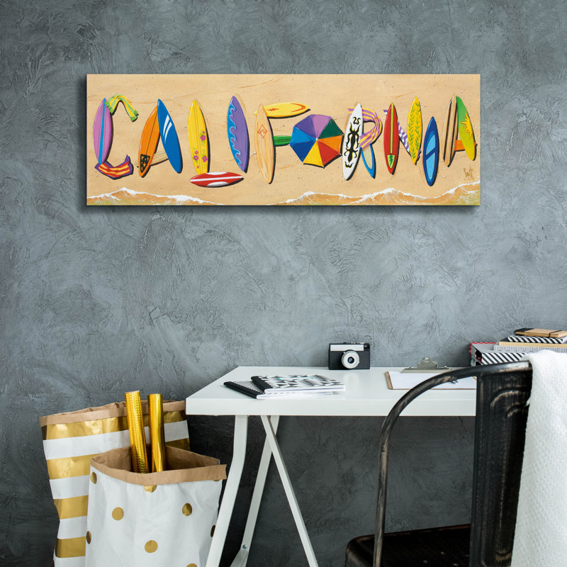 «California» par Scott Westmoreland, H 12 po x l 36 po