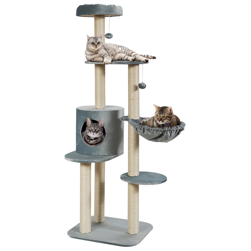 Peache 143.5cm H Cat Tree