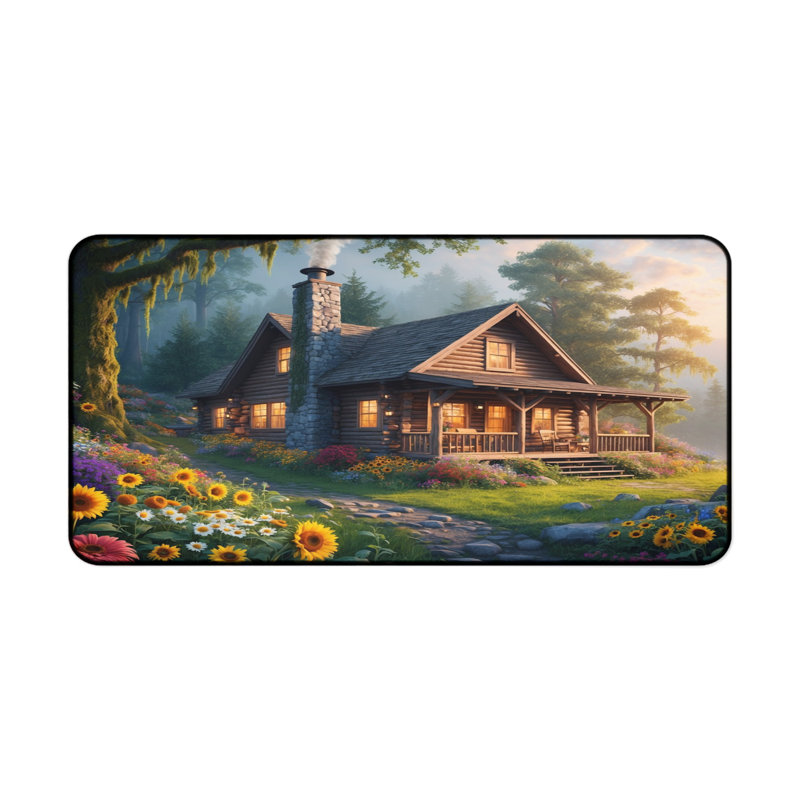 Polyester Desk Pad, 31.5x15.5