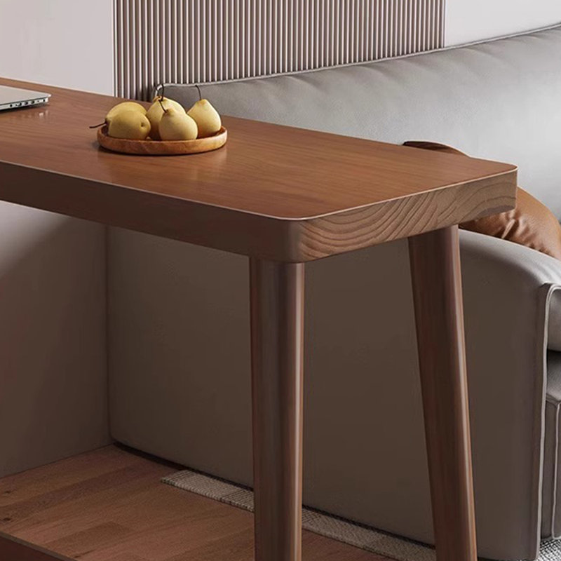 Tables et chaises de bar simples et modernes en bois massif, H 39,3 po x L 78,7 po x l 17,7 po