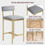 Ensemble de tabourets de bar 4pack Luxury