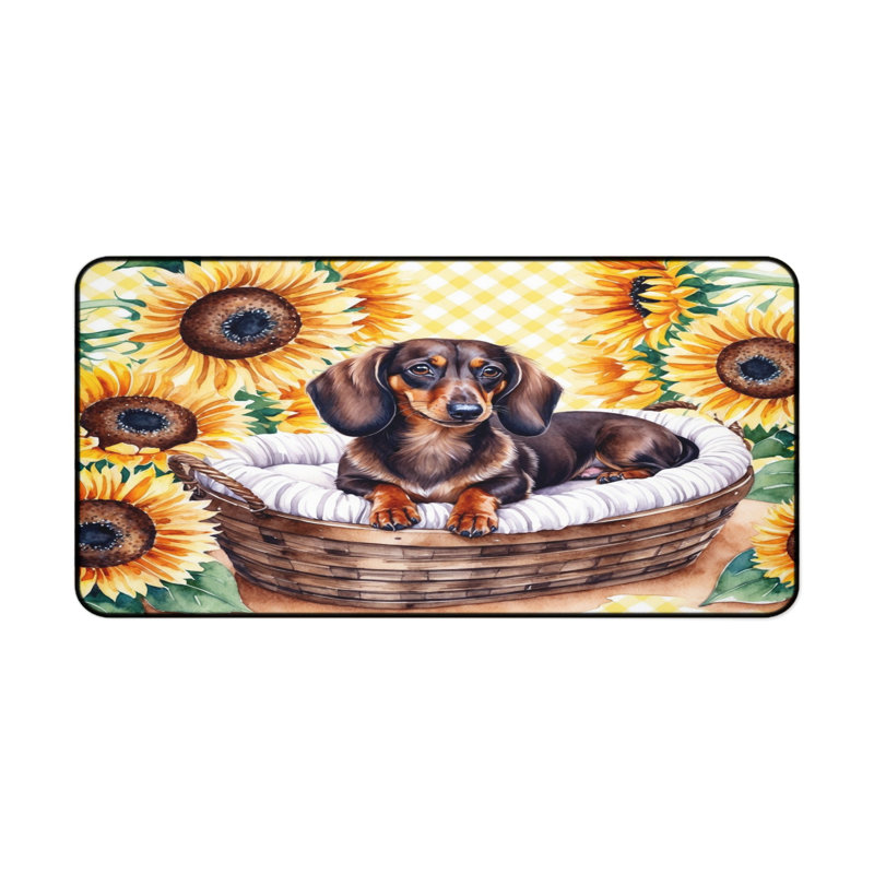 Polyester Desk Pad, 14.4x12.1