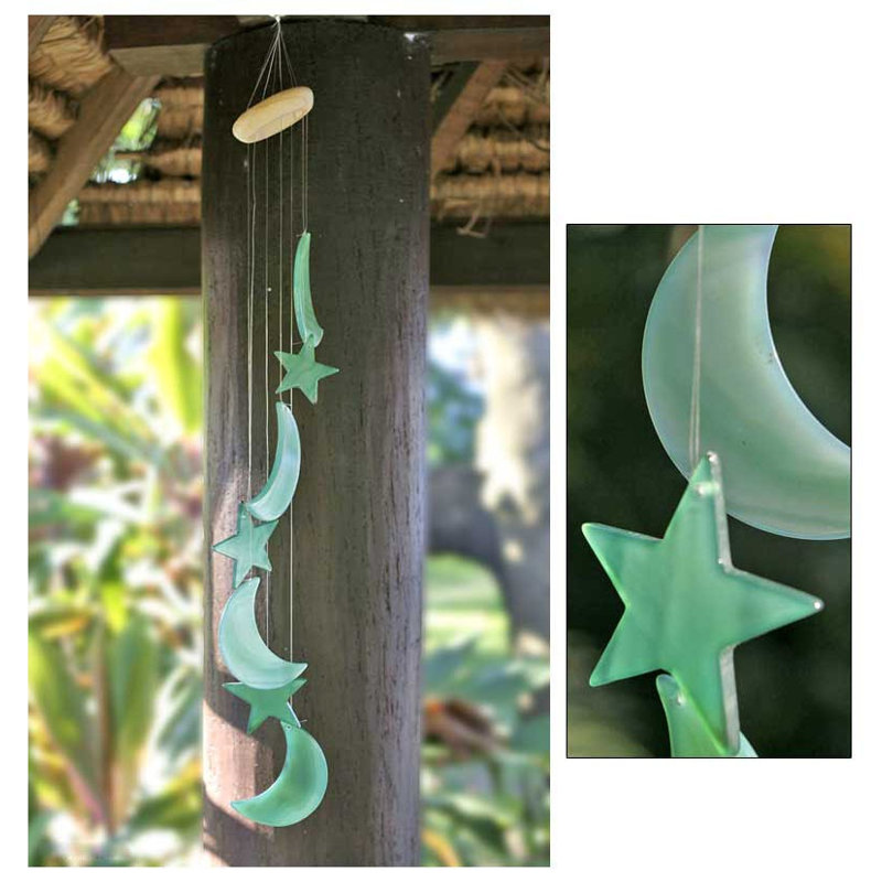 Read Weather Resistant Abstract Wind Chime