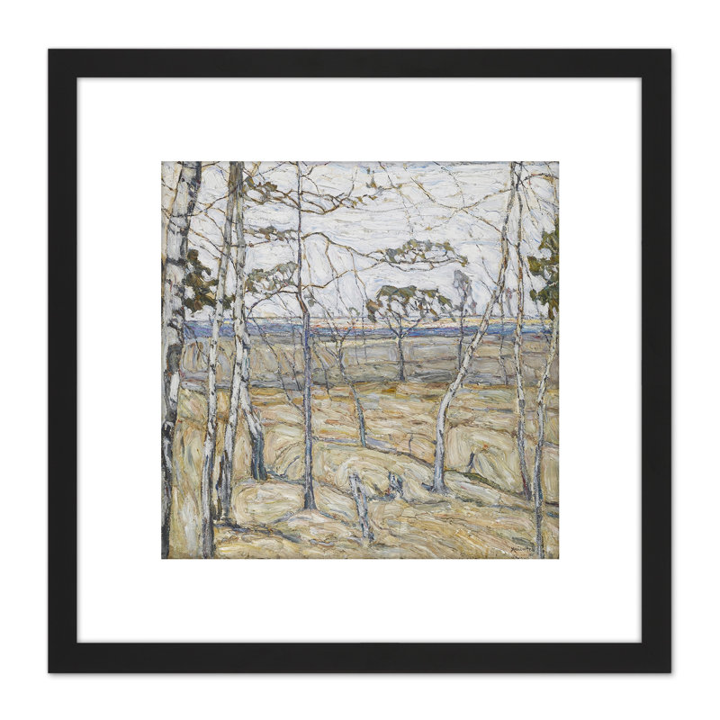 Abraham Manievich Birch Trees - Single Picture Frame Painting