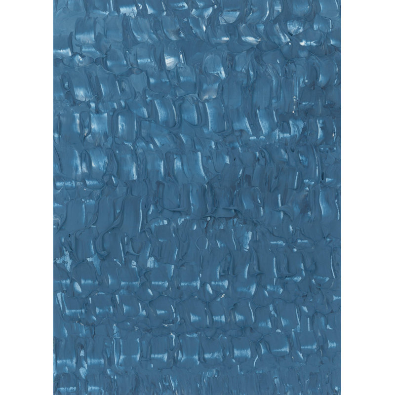 Mar Azul II Painting by Danielle Davis, 38" H x 30" W, Image Brush Gel