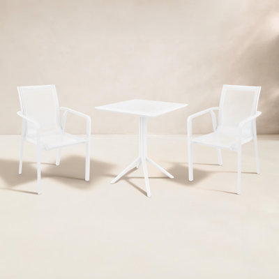Farrah Square 2-Person Bistro Set