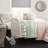 Llama Stripe Microfiber Reversible Quilt Set-1771615274-1772744825