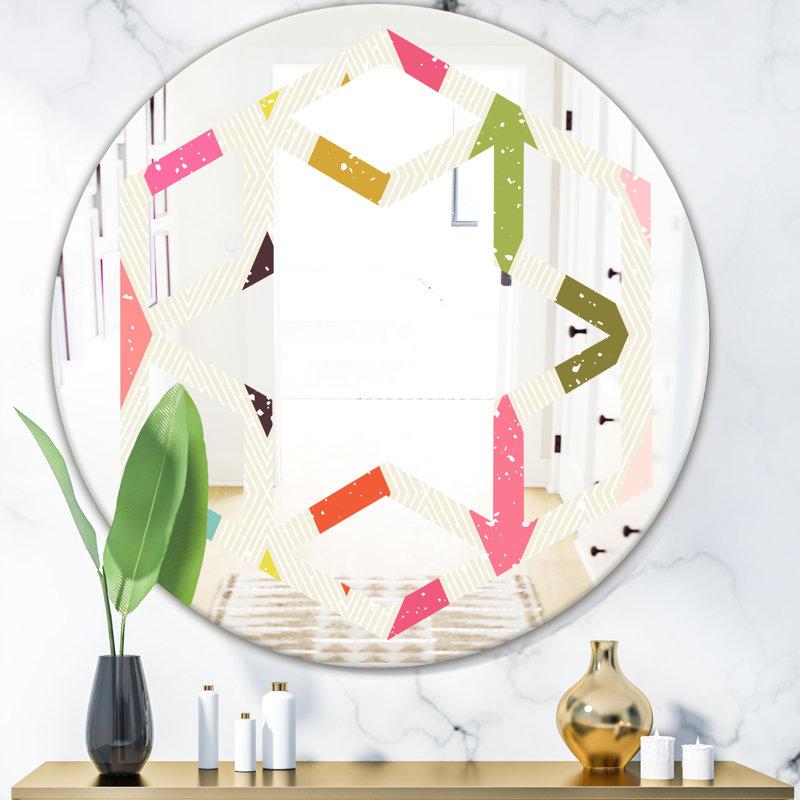 Miroir mural Diamond III, H 31,5 po x l po