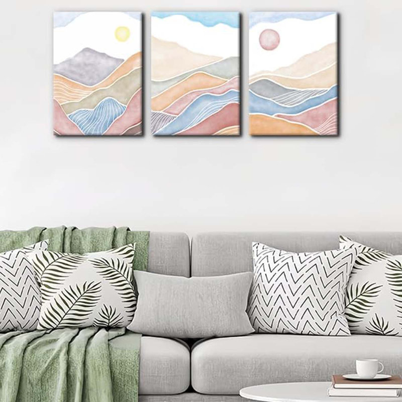 3 Piece Wrapped Canvas Print