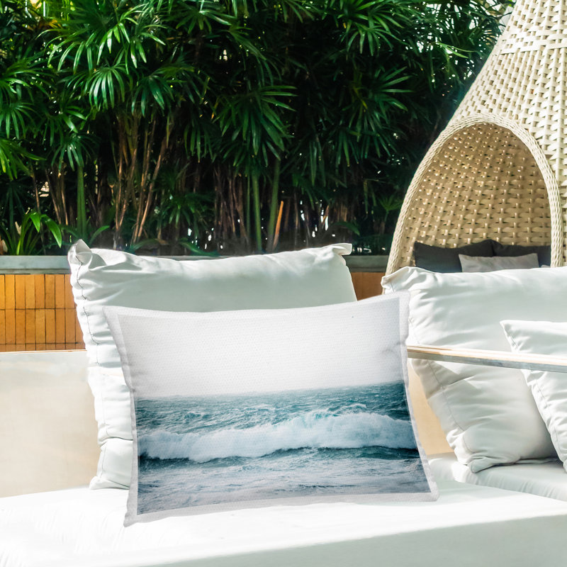 Coussin d'extérieur Beach Waves Horizon