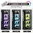 5-Tier Floating Wall Shelf with Bulit-in RGB Lights-653135037