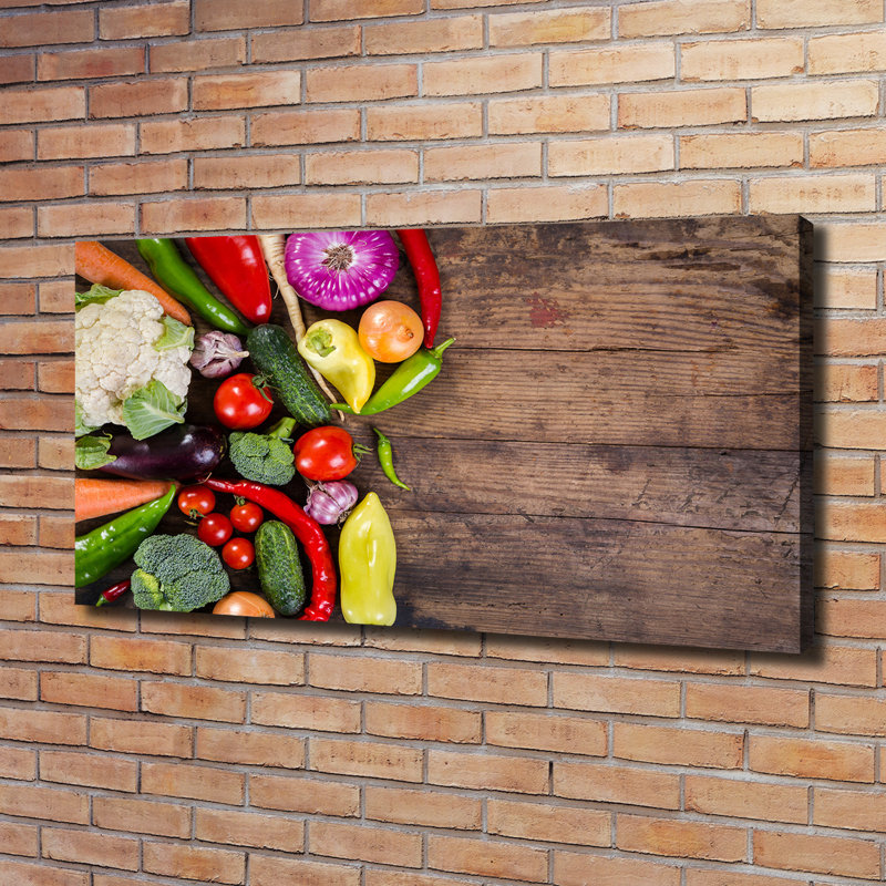 Vegetables - Wrapped Canvas Print