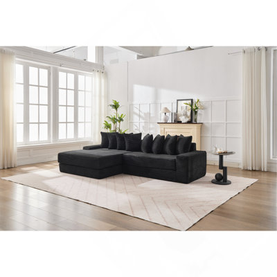 Convertible Floor Sofa Bed, Foldable Mattress Cloud Couch for Space Saving, Corduroy Compressed Sleeper Sofa Bed, Multi-Functional Folding Bed Couch for Living Room, Small Apartment