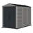 Yardmate Plus 5 ft. 7 in. W x 8 ft. D Plastic Traditional Storage Shed